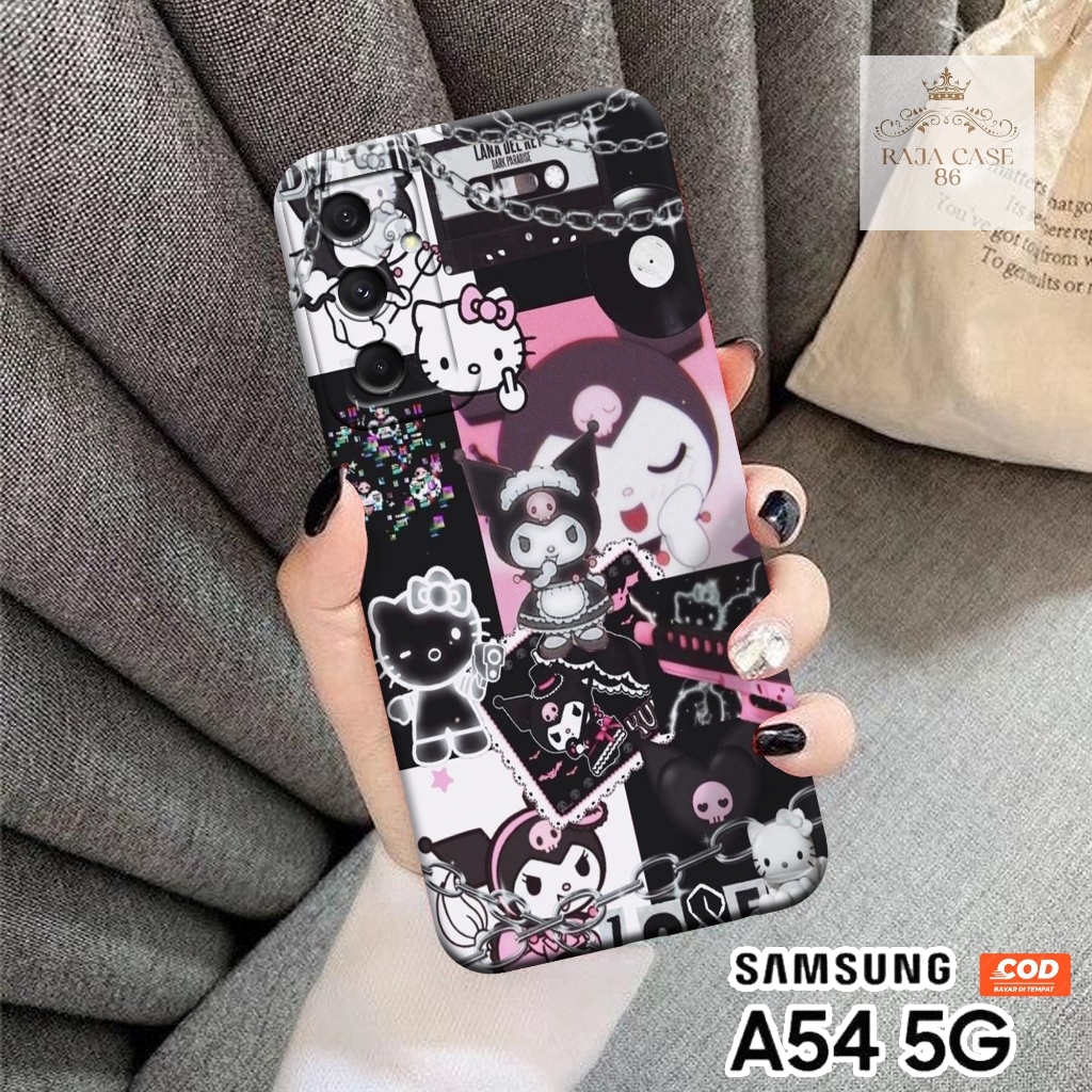 Softcase Samsung A54 5G - Rajacase - Case Samsung A54 5G - Motif Case Lucu - Case Samsung A54 5G - P