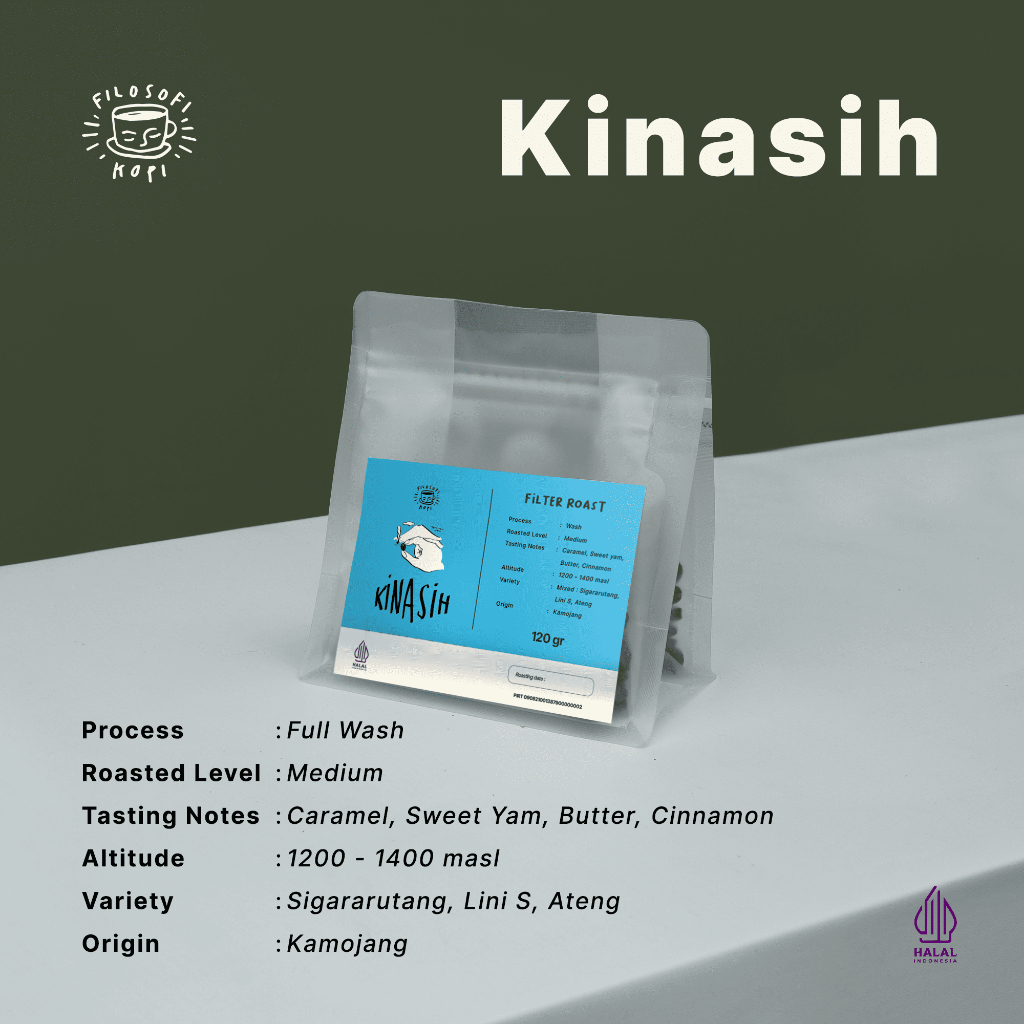 

Filosofi Kopi Beans - Kinasih Beans 120gr