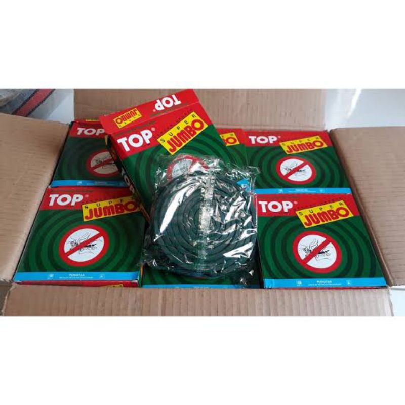 Jual (SATUAN) OBAT NYAMUK BAKAR "TOP SUPER JUMBO" @10PCS | Shopee ...