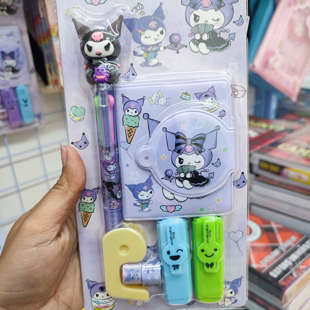

Set Buku Diary Karakter Lucu Notebook Kuromi Harga Grosir Bisa COD