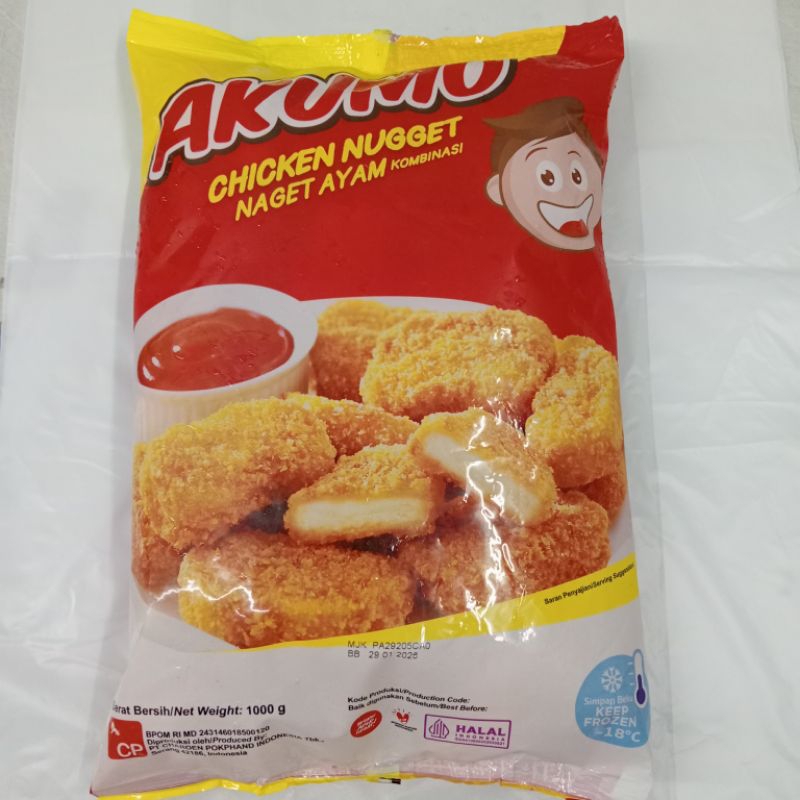 

AKUMO Chicken Nugget 1kg