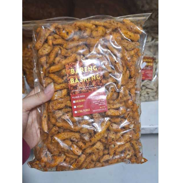 

Basreng Extra Pedas dan Original Asin 500gr - Sini Nyemil
