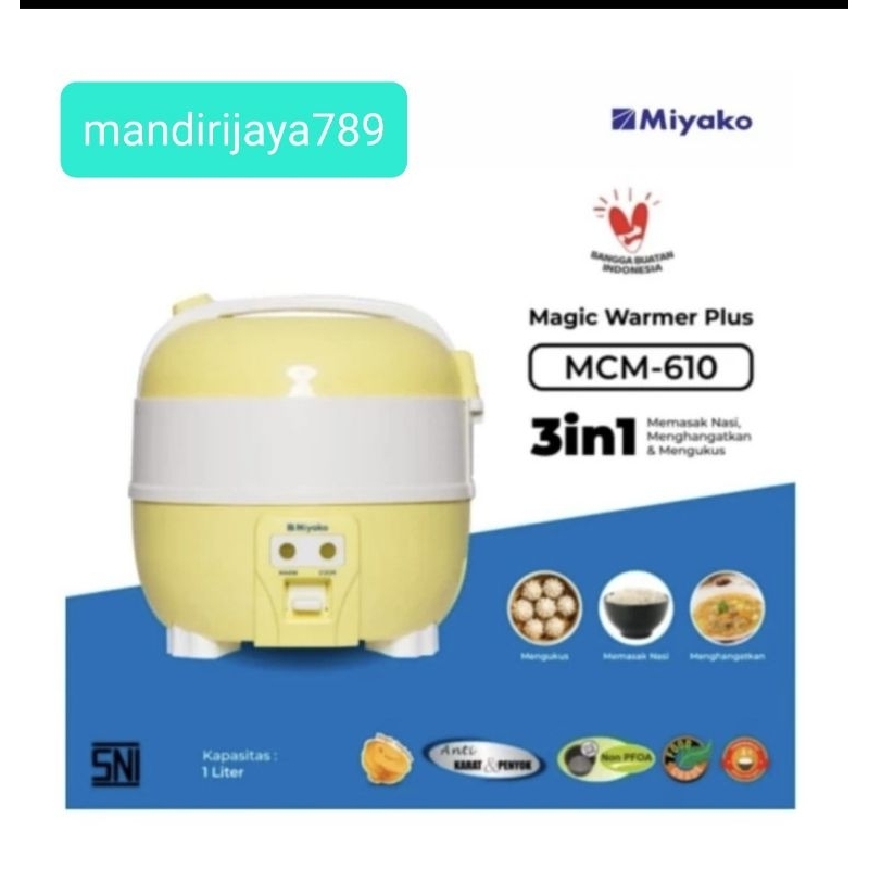 Magic com MIYAKO new 1Liter / Rice cooker Miyako mini MCM-610
