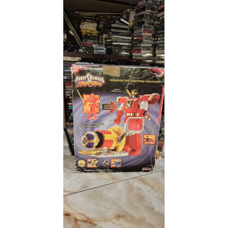 Power Rangers Ninja Storm Fire Spheres Launcher
