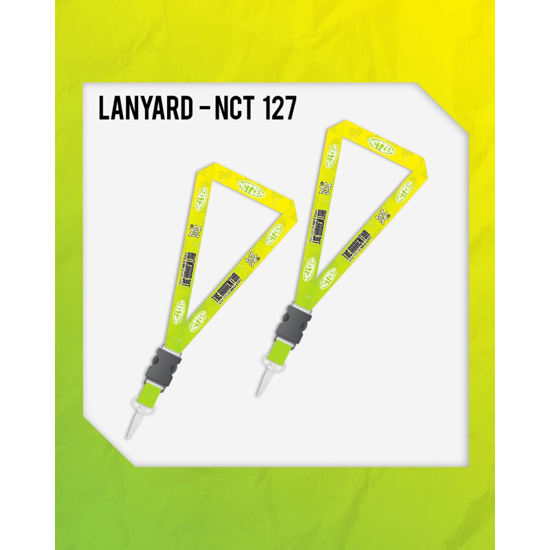 

(READY STOCK) LANYARD NCT 127 - 4TH TOUR ‘NEO CITY : JAKARTA - THE MOMEN