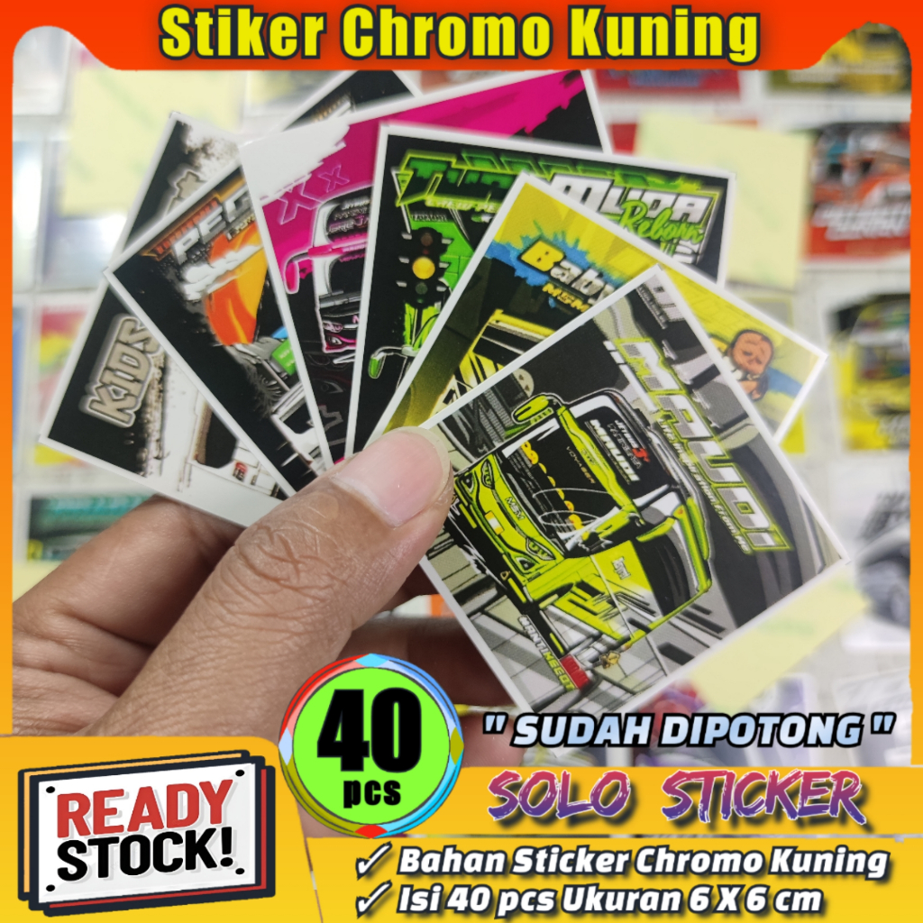 

Stiker Bus Basuri Kotak Isi 40 pcs SUDAH DIPOTONG Bahan Chromo Kuning Anti Air