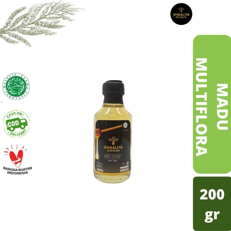 

Madu Ghaaliya murni asli nektar [ Multiflora ]