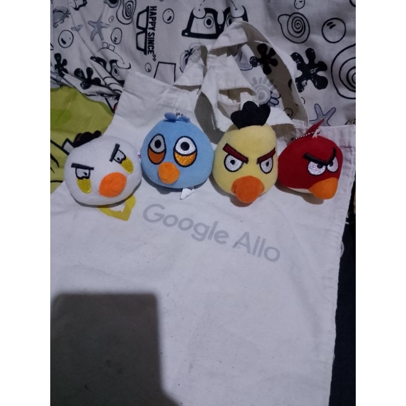 Boneka Pre❤️❤️ Gantungan kunci Angry birds