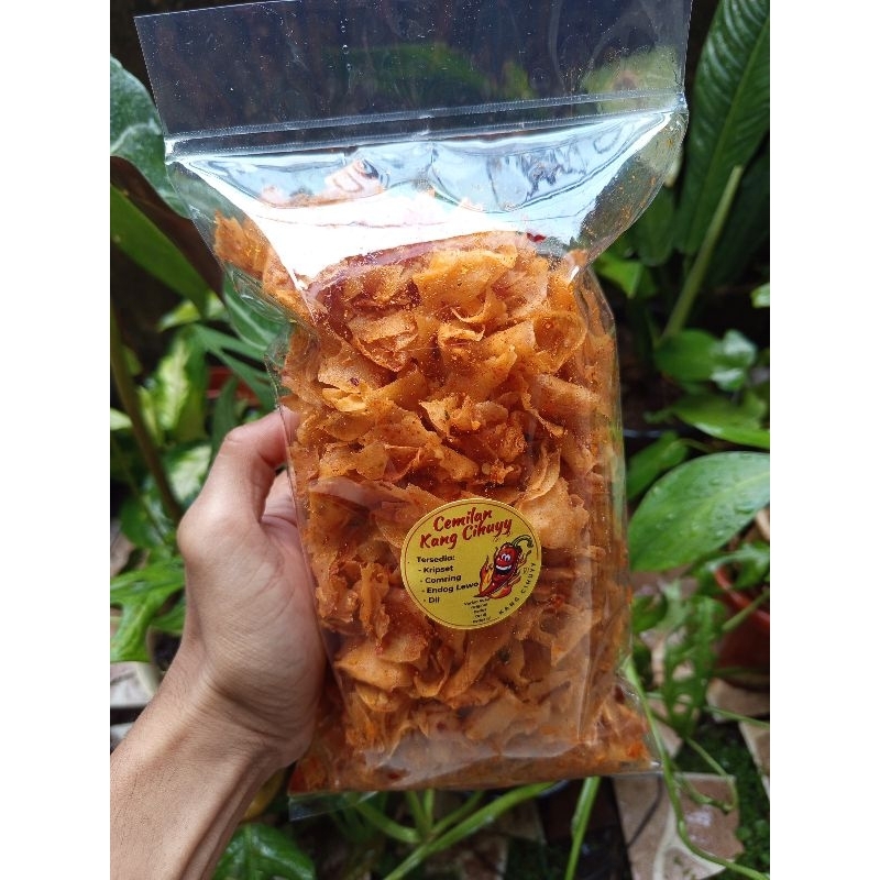 

Keripik Pedas Singkong Daun Jeruk