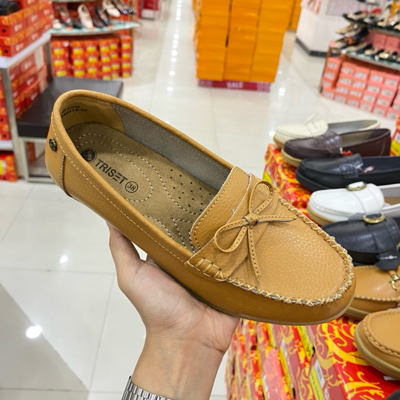 Triset sepatu moccasin wanita original