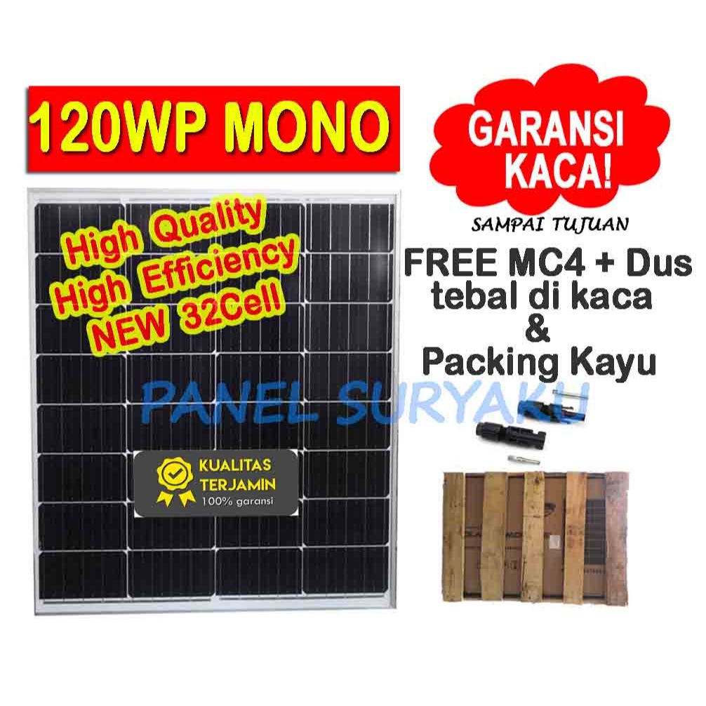 Solar Panel Surya 120wp Mono Solar Cell 120wp Mono FREE MC4