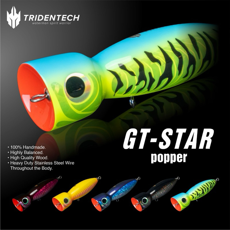 Umpan Popper Tridentech GT - Star