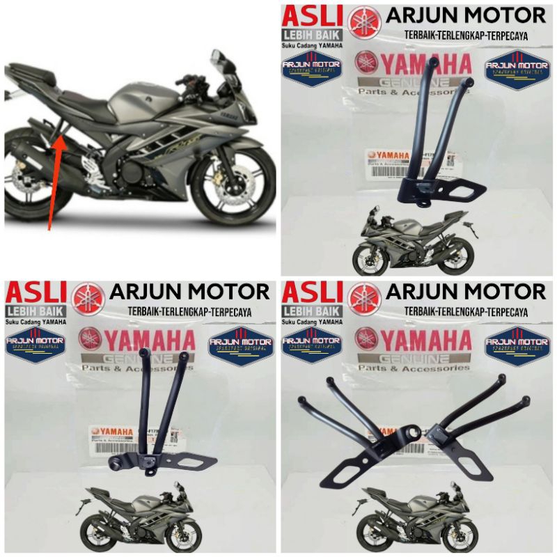 BRACKET FOOSTEP BELAKANG STEP BELAKANG R15 V2 LAMA ORIGINAL YAMAHA