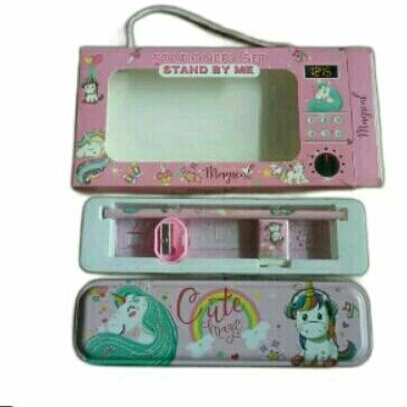 

study set paket alat tulis stationary set anak karakter kuda tanduk unicorn
