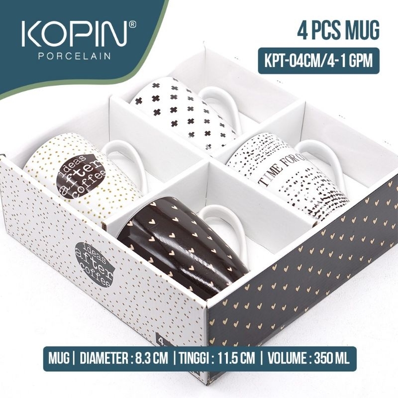 (1 PCS) Mug Keramik Porcelain Kahve Royal Heritage