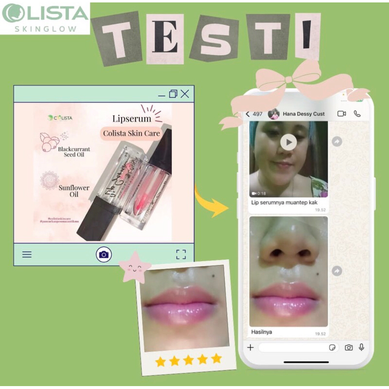 Lipserum Colista Skincare