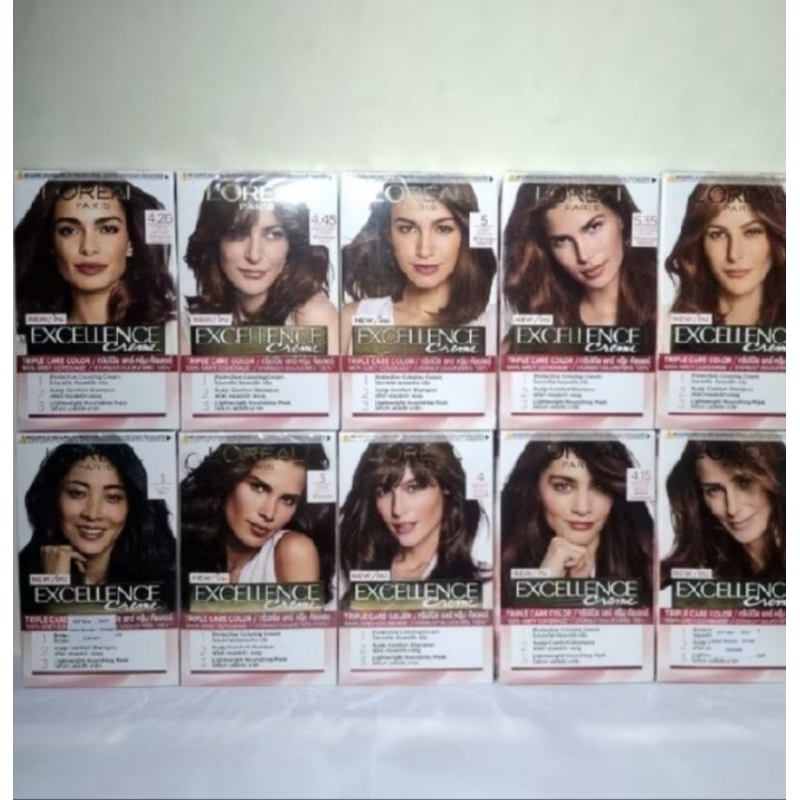 Loreal Paris Excellent Hair Color | Cat  Pewarna Rambut