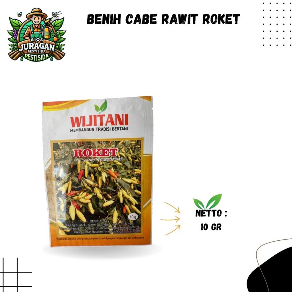 BENIH CABE/CABAI RAWIT ROKET 10GRAM