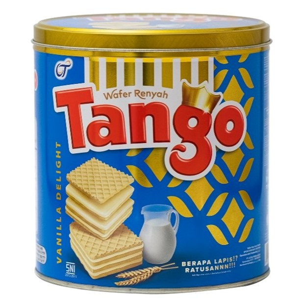 

Tango Wafer Vanilla Milk 240g UNTUK 1 KALENG