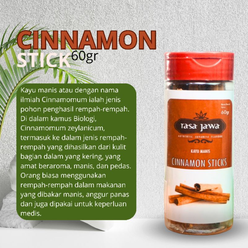 

RASA JAWA CINNAMON STICK 60GR
