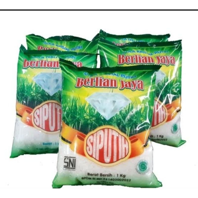 

Gula Pasir 1 Kg - Gula Kristal Putih Berlian Jaya Siputih