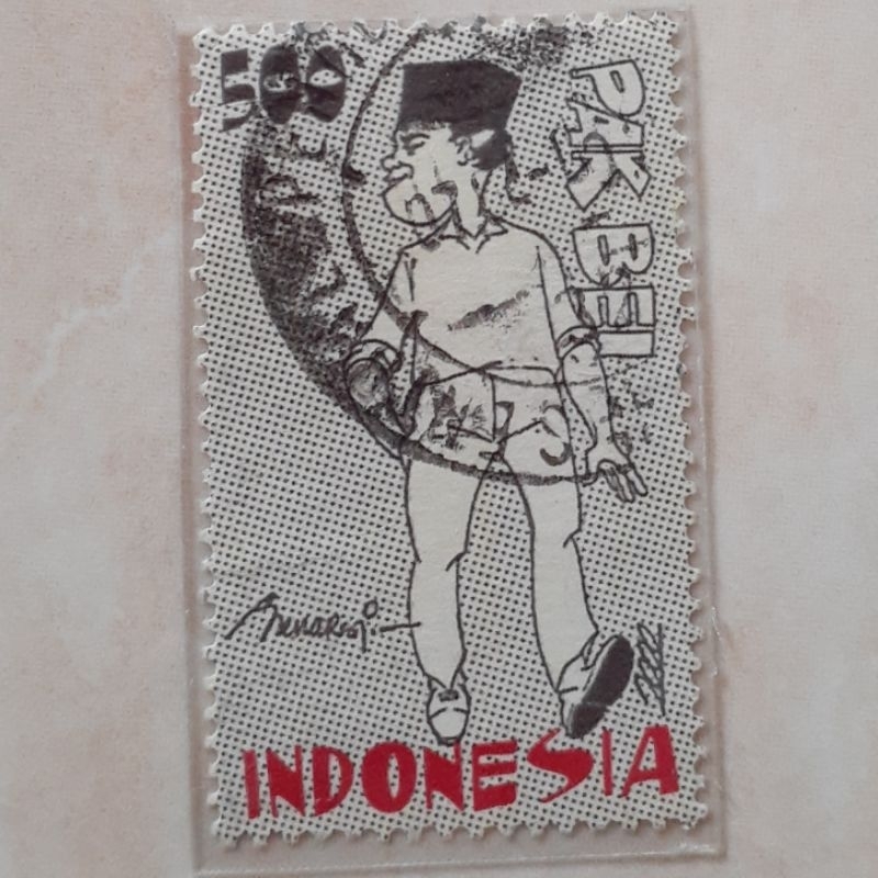 

Perangko Indonesia Tokoh Kartun (1844 Rp 500) Tahun 2000