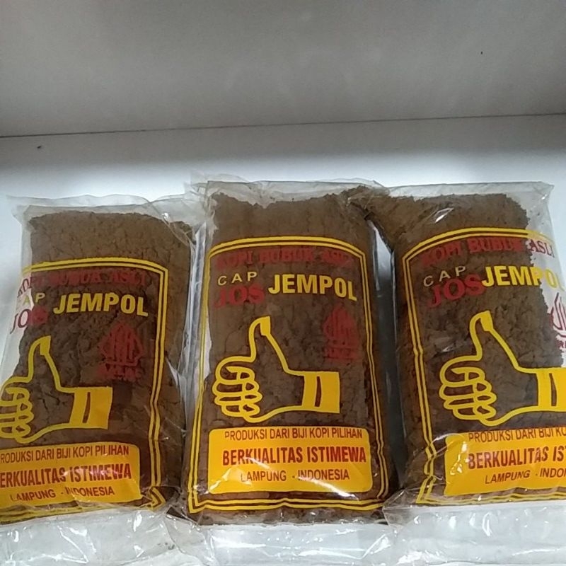 

KOPI CAP JOS JEMPOL | KOPI BUBUK ASLI LAMPUNG | KOPI HITAM ENAK KUALITAS TERBAIK | MURAH HALAL ORIGINAL