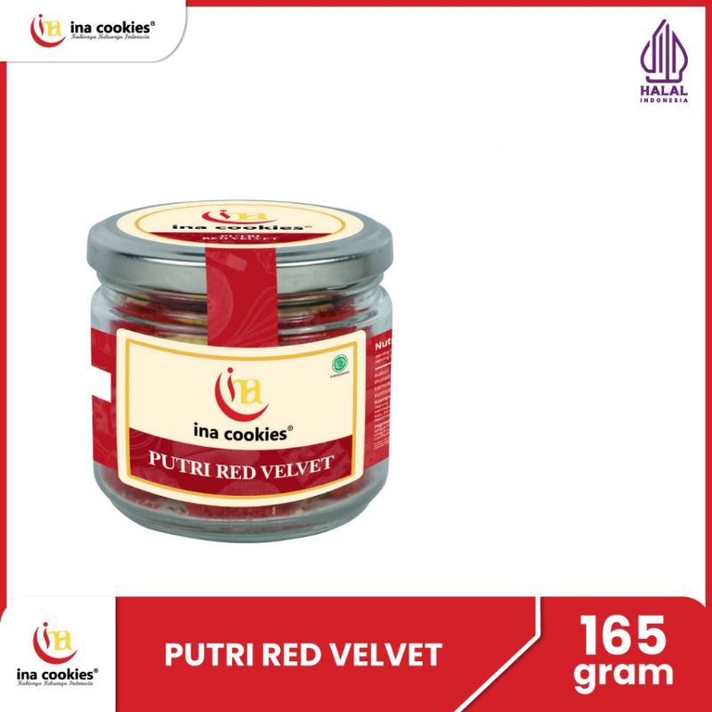 

Ina Cookies Putri Red Velvet Jar - Ina Cookies Sidoarjo