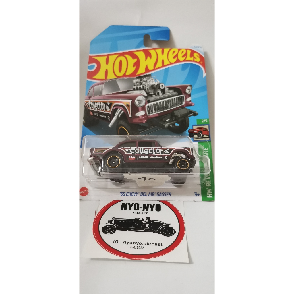 Hotwheels 55' Chevy Bel Air Gasser