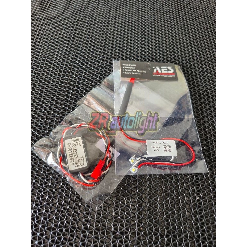 CIPLED RING MODUL KRISTAL SHROUD / LED CHIP Angle Eyes Ring SET Lampu Helos BMW ORIGINAL AES