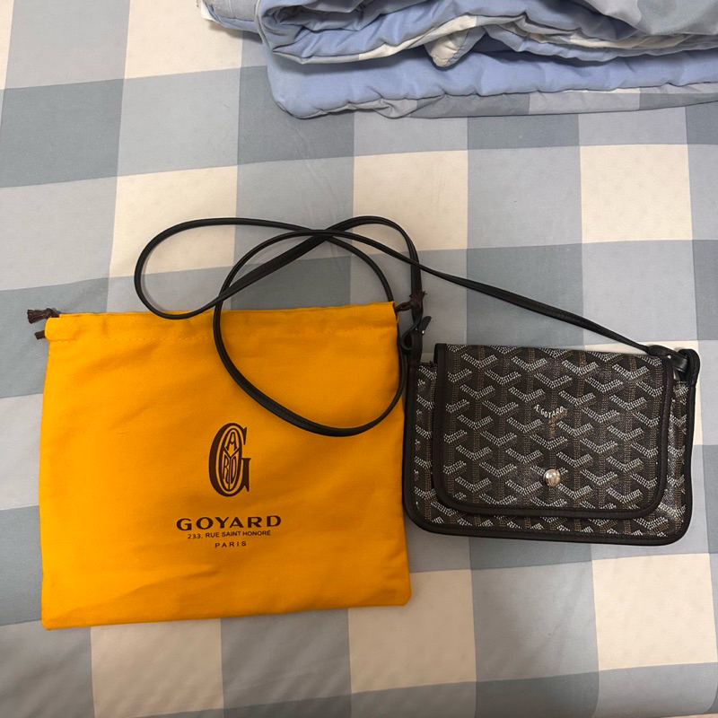 preloved tas goyard plumet flat black bag