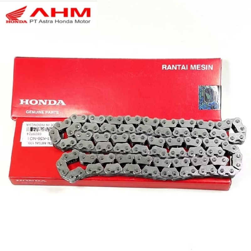 RANTAI KETENG KAMPRAT | RANTAI KLEP CB150R LED SONIC150 SUPRA GTR ORIGINAL AHM