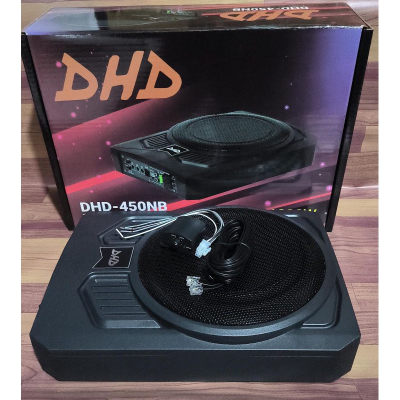 Subwofer Kolong 10 inch DHD-450NB Slim Subwoofer