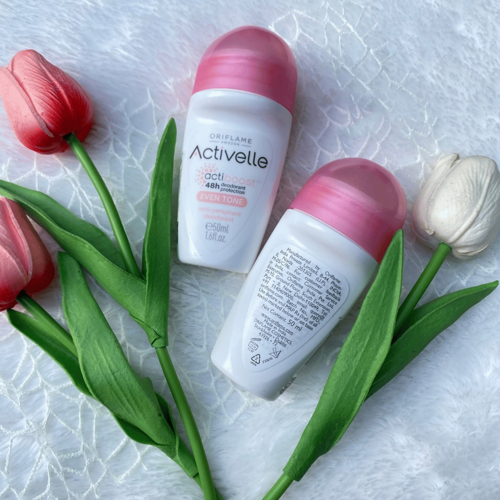 ORIFLAME Deodorant Activelle Even Tone Anti-Perspirant Pink 50ml