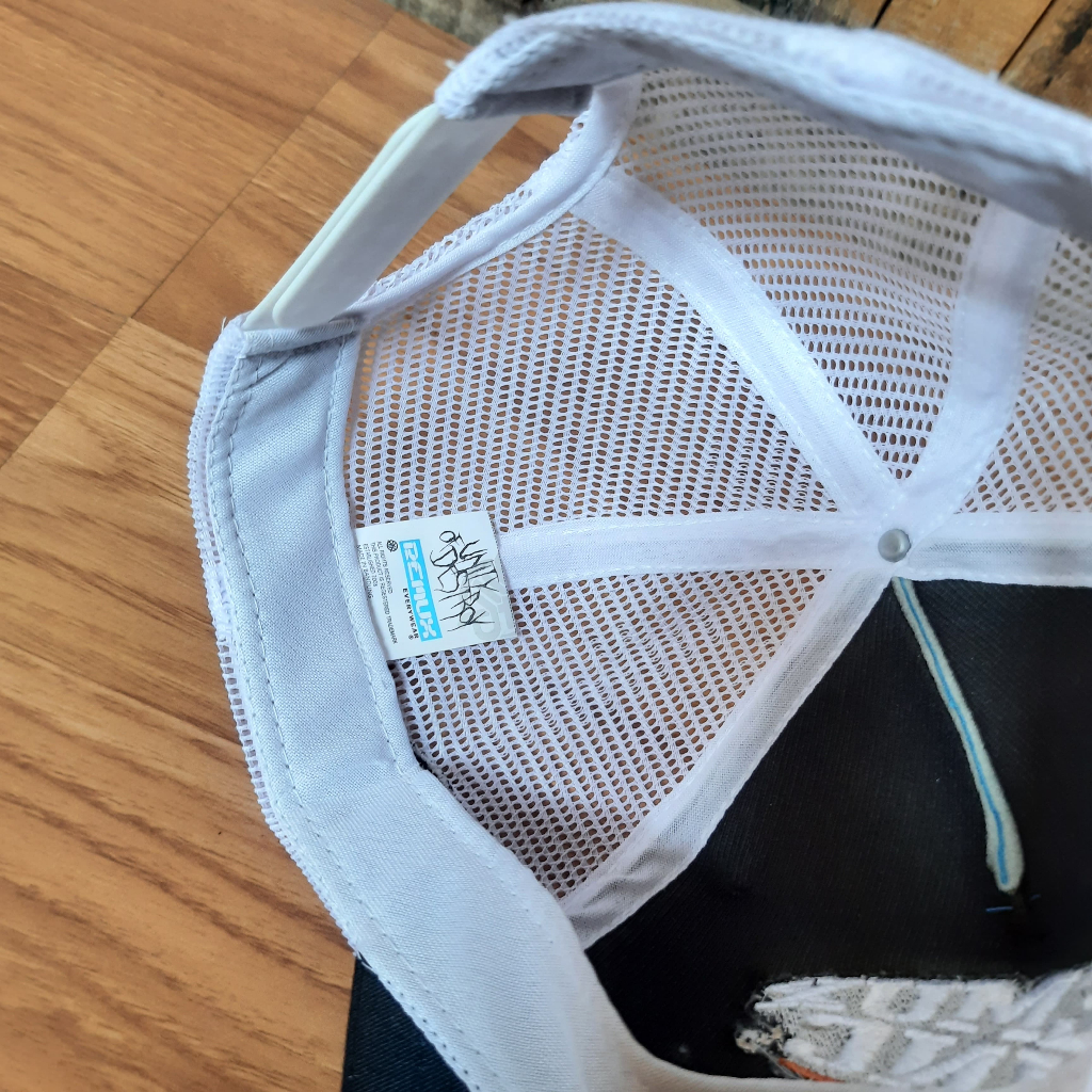 Dnir487 Remux Hat Trucker Topi Jaring Jala Osaka Bordir Pria INC