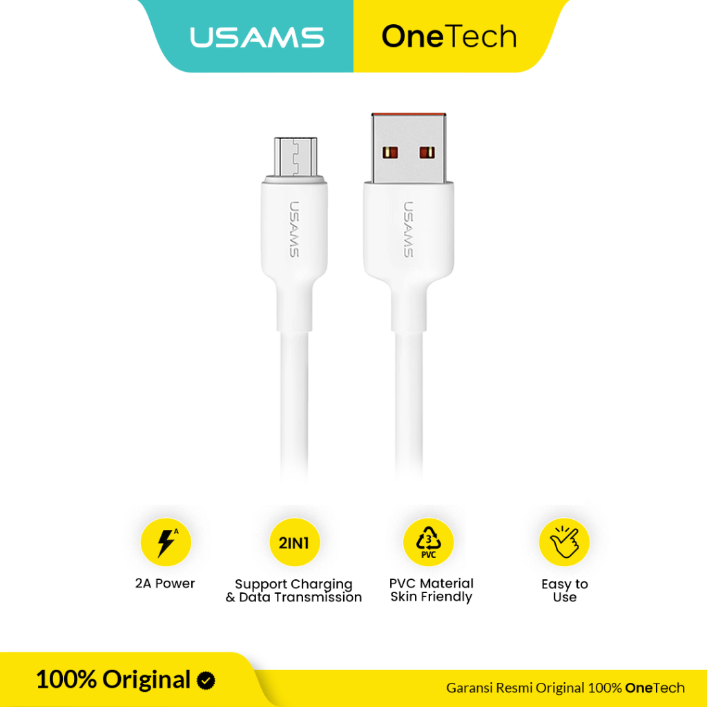 USAMS U84 Kabel Data USB Micro 2A