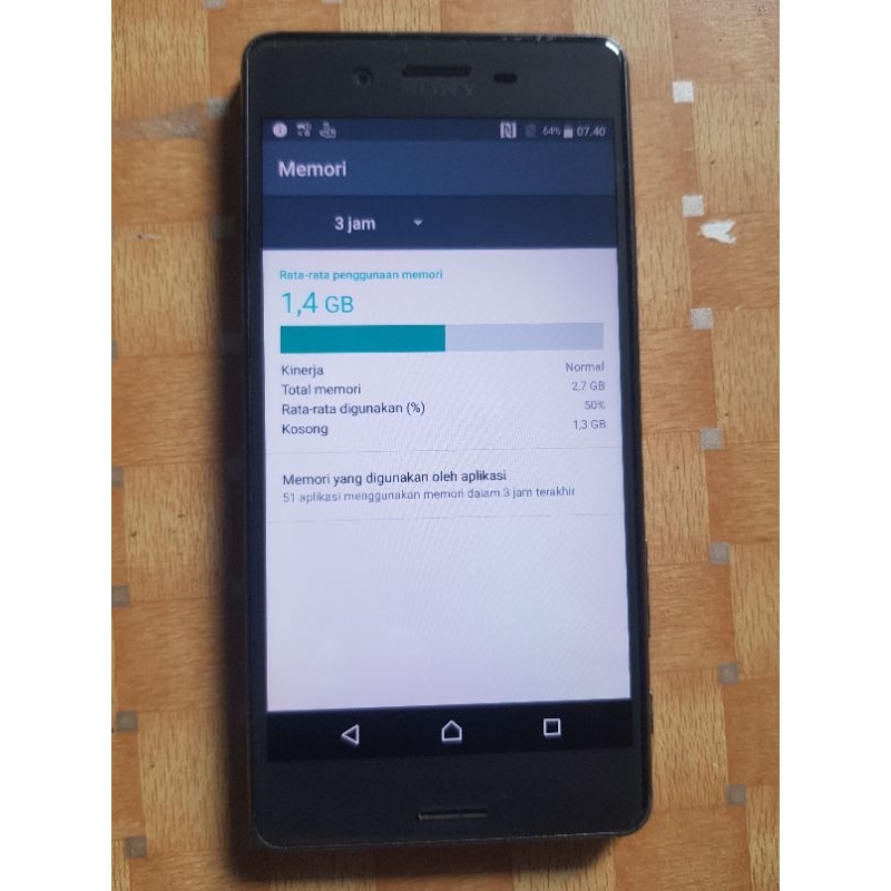 LCD SONY PERfORMANCE  SO- 04H ORIGINAL UNIT MSH UTUH CUMA MESIN MINUS GA ADA SIYAL