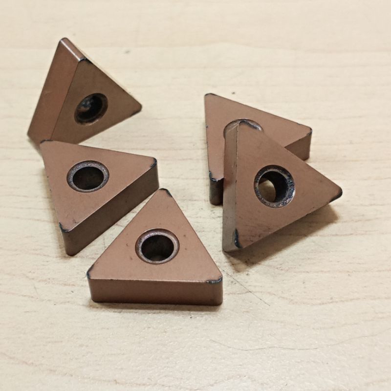 Insert Bubut TNMA160408 Carbide TNMG16 04 08 Mata Pisau Bubut Segitiga TNMG16 TNMA16 04