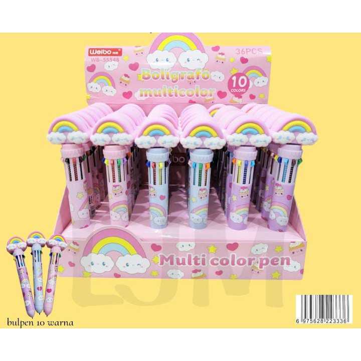 

Pulpen 10 warna