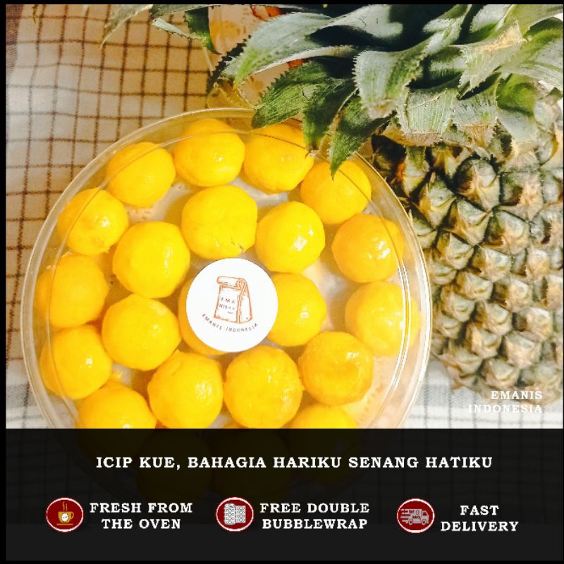 

Lembut Enak!! Kue Kering Nastar Premium Homemade Terjangkau -Free Packing Dus dan Bubblewrap-