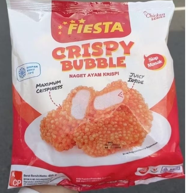 

Fiesta Crispy Bubble Nugget 400 gr