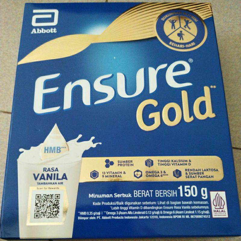 

Susu EnsureGold Vanila