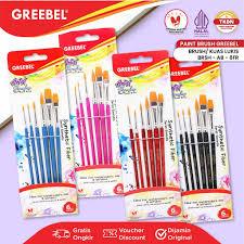 

KUAS 6PC GREEBEL BRSHP246MX