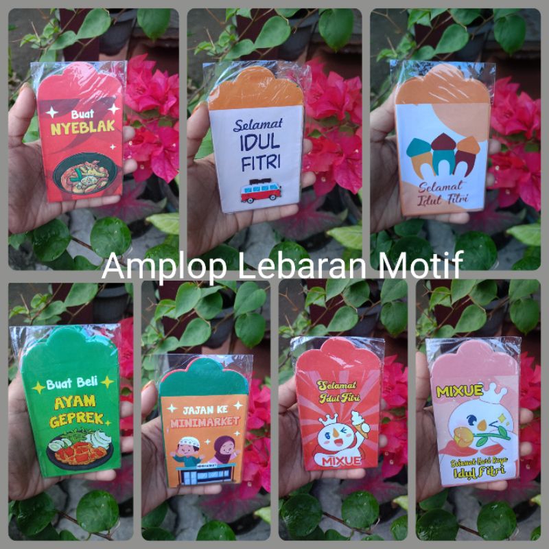 

Amplop Lebaran Motif Uk.Medium Dapat 4 Bungkus