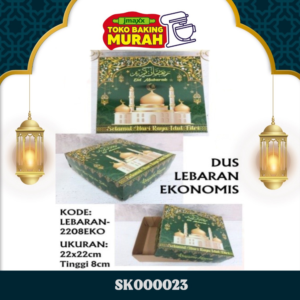 

DC 222208 DUS LEBARAN EKONOMIS 22X22X8