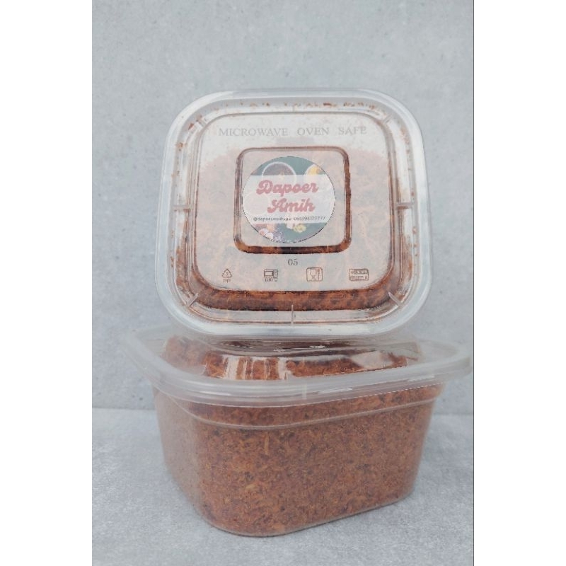 

Homemade Abon Ayam Dapoer Amih 350gram Kemasan Toples