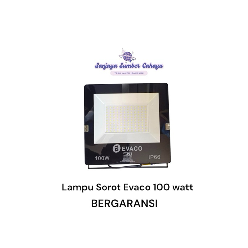 Lampu Sorot Led Evaco IP66 100 watt