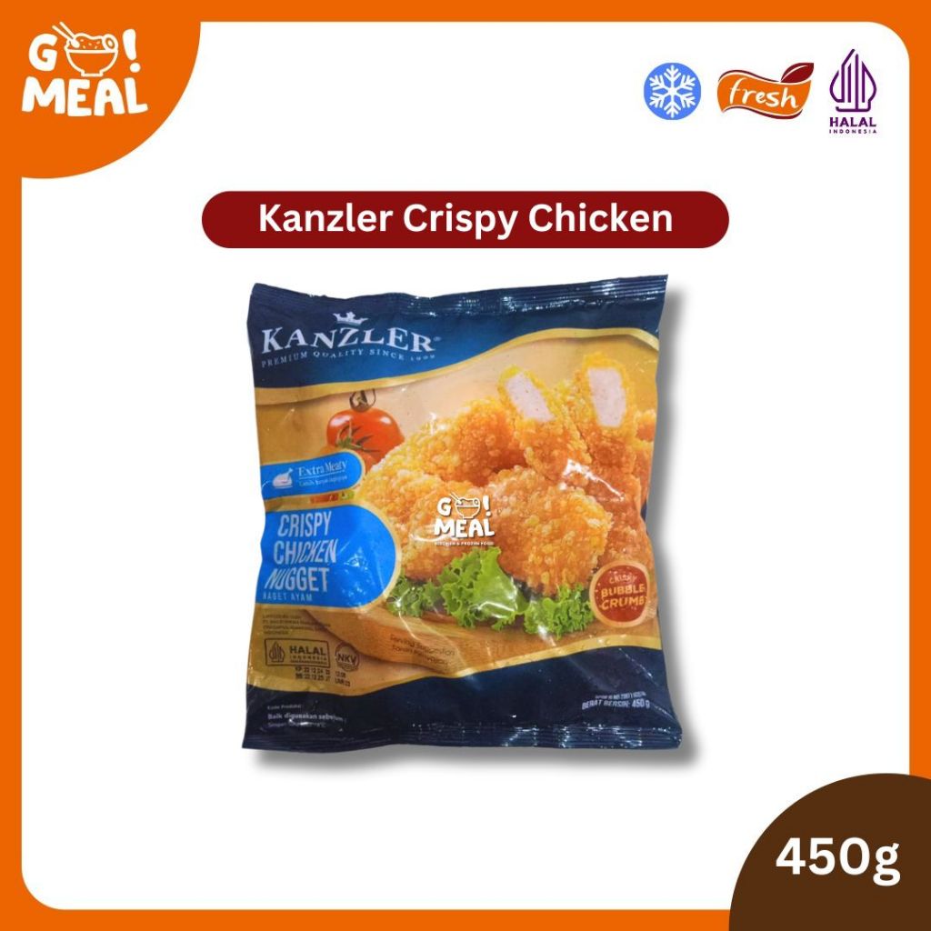 

KANZLER CRISPY BUBBLE CRUMB CHICKEN / KANZLER CRISPY BUBBLE CRUMB / KANZLER NAGET/ NUGET KANZLER 450G