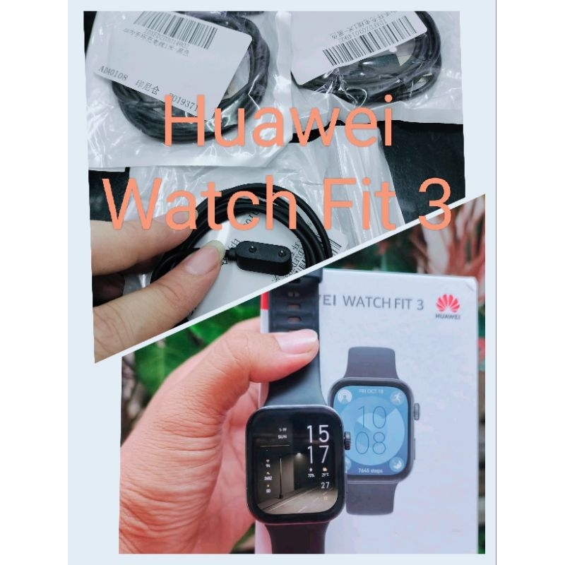 Huawei Watch Fit 3 Kabel Charger Huawei Watch Fit New Watch Fit 2 Fit 3 Magnetic 2 Pin