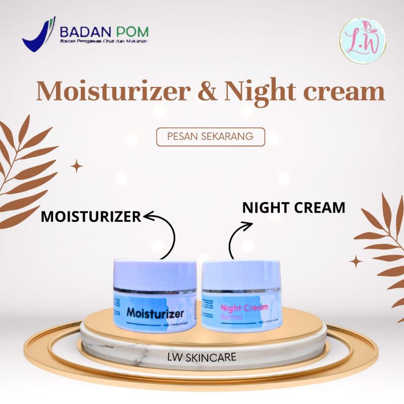Moisturizer + Night Cream by LW Skincare